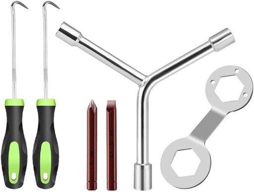 [BRSRA2QTPIPWECLP] Washing Machines Wrench Dryer Replacement Part Wrench Washing Machines Hand Tool Repair Tool Spanners Wrenches Socket