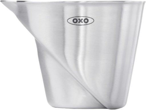 [BRSWIED7B4OBKCL2] OXO SteeL Angled Measuring Jigger
