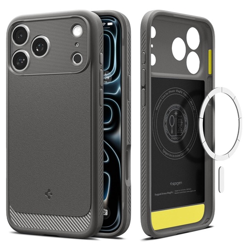 [BRSREFTYCEMAKHLV] Funda para el iPhone 17/18 Pro Max, Gray