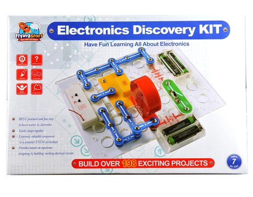 [BRSWKGL2OYORCCTY] FLYING START Electronics DiscoveryKit (198 Experiments)