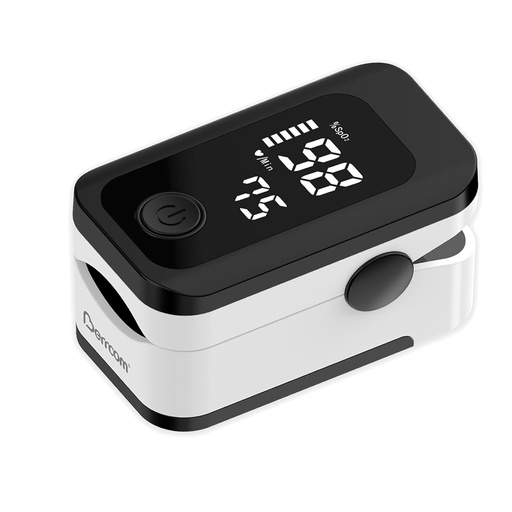 [BRSROYD6AEIR4ADK] Berrcom Finger Pulse Oximeter for Adults, Accurate SpO2 & Pulse Rate Monitor with LED Display & Lanyard Included
