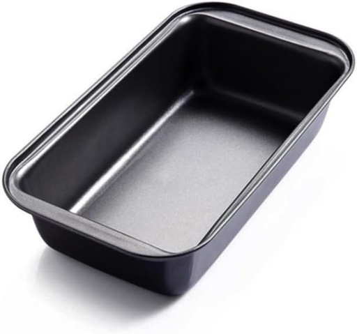 [BRSREEIBCUFRGF3F] Luxshiny 2PCS Non Stick Carbon Steel Baking Tray Rectangular Oven Toast Box for Cakes and Bread Bakeware for Home Kitchen Use Black