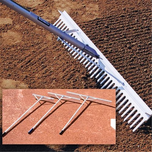 [BRSWIYIOAQOGE3YV] BSN Sports Aluminum Maintenance Rake